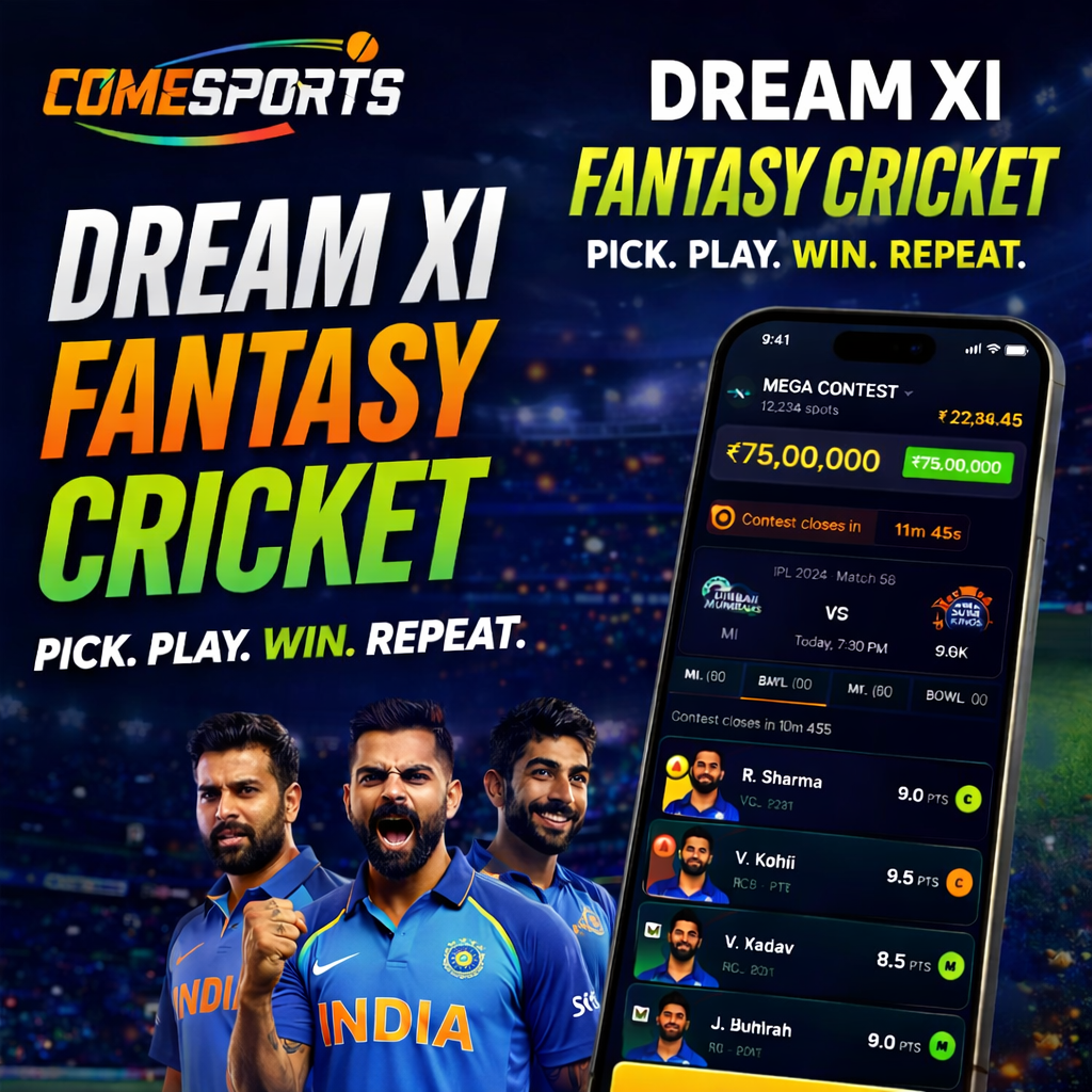 Real Money Fantasy fantasy cricket challenge visual